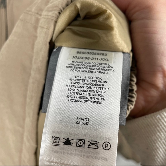 NEW Columbia Northern Voyage Parka Tan XXL - Picture 10 of 11